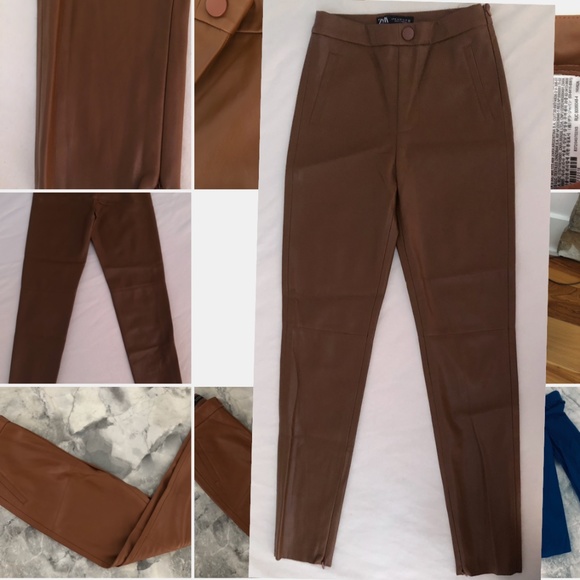 ZARA faux leather pants - Picture 6 of 6